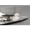 CARDEILHAC – Saucière sur plateau en argent massif ART DECO vers 1930 15