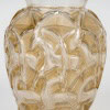 1931 René Lalique – Vase Chamois Verre Blanc Patiné Sépia 9