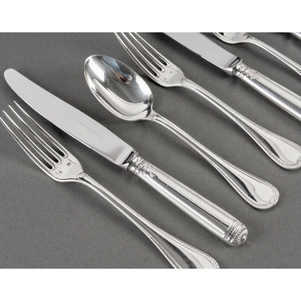 Christofle – Ménagère Malmaison Argent Massif – 233 Pièces 6