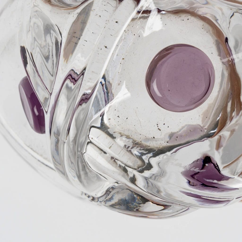 Lalique France – 6 Verres Gobelets Floride Cristal 9