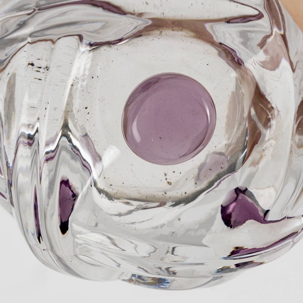 Lalique France – 6 Verres Gobelets Floride Cristal 8