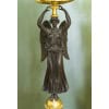 Paire De Candélabres De Style Empire (circa 1900) 11