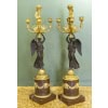 De style Empire en bronze doré, paire de candélabres, circa 1890 18