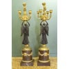 Paire De Candélabres De Style Empire (circa 1900) 16