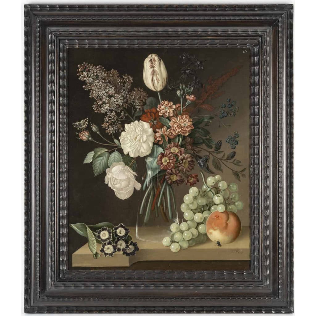 Jan VAN OS (1744 -1808) Bouquet De Fleurs 3