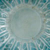1924 René Lalique – Vase Malesherbes Verre Blanc Patiné Bleu 14