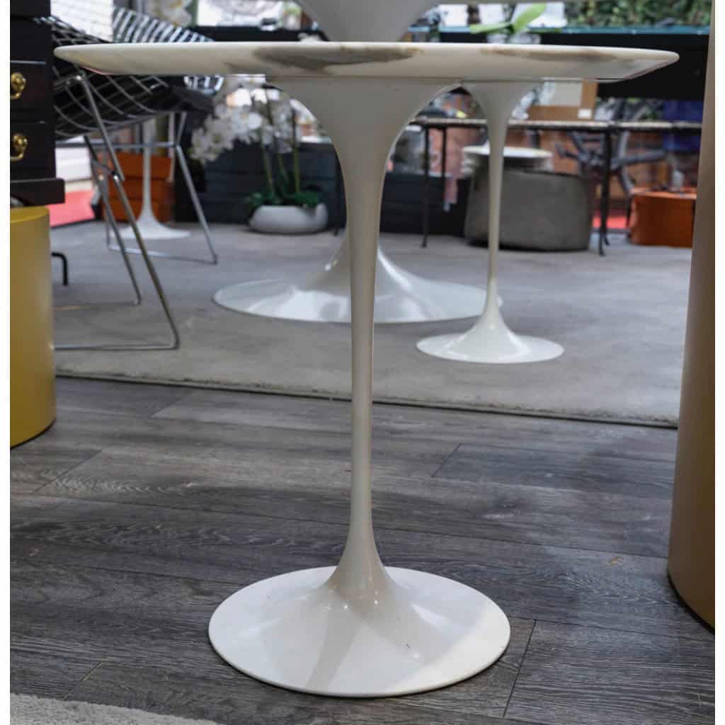 Eero SAARINEN (1910-1961), Edition Knoll : Guéridon en marbre 7