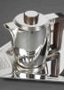 Souche-Lapparra – Service Thé/Café 4 pièces et son plateau en Argent époque ART DECO 79