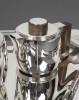 Souche-Lapparra – Service Thé/Café 4 pièces et son plateau en Argent époque ART DECO 82