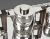 Souche-Lapparra – Service Thé/Café 4 pièces et son plateau en Argent époque ART DECO 75