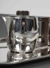 Souche-Lapparra – Service Thé/Café 4 pièces et son plateau en Argent époque ART DECO 71