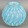 1927 René Lalique – Vase Marisa Verre Opalescent Patiné Bleu 9