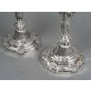 Orfèvre P.F.A. TURQUET – Paire de bougeoirs argent Louis XV – XIXe 29