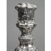 Orfèvre P.F.A. TURQUET – Paire de bougeoirs argent Louis XV – XIXe 37