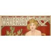 Affiche Art Nouveau Originale, Alphonse Mucha, Waverley Cycles, Femme, Forgeron, Nu, Cheveux, Chevelure, Cyclisme, Cycliste, Bicyclette, Vélo, Laurier, Marteau, Enclume, Allégorie, Belle Epoque, 1898 12