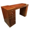 Bureau en noyer et placage de noyer de forme rectangulaire des années 1930 18
