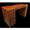 Bureau en noyer et placage de noyer de forme rectangulaire des années 1930 17