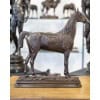 Sculpture – Le Cheval Kaolin , Alfred Dubucand (1828 – 1894) – Bronze 21