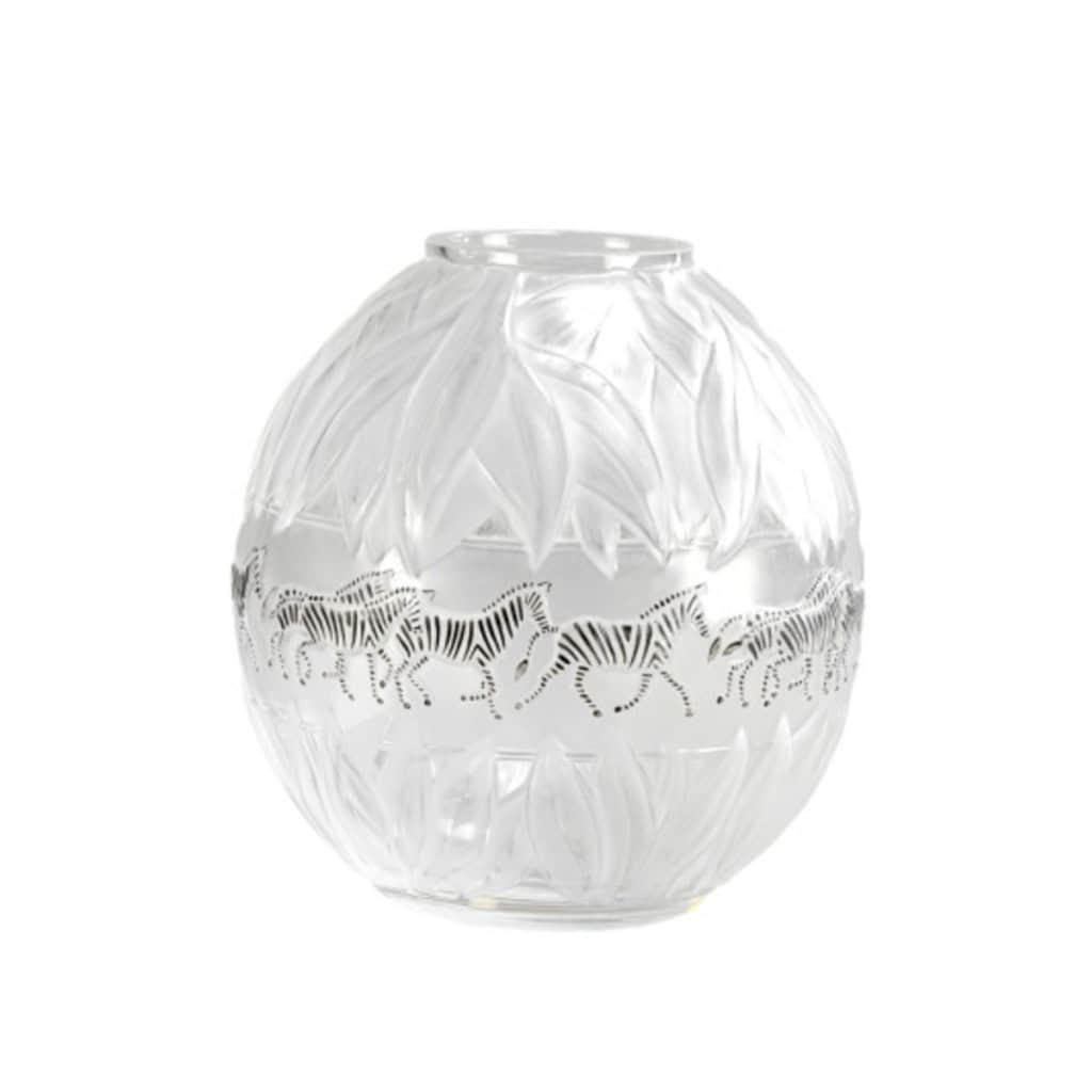 Marie-Claude LALIQUE (1935-2003) Vase « Tanzania «  3
