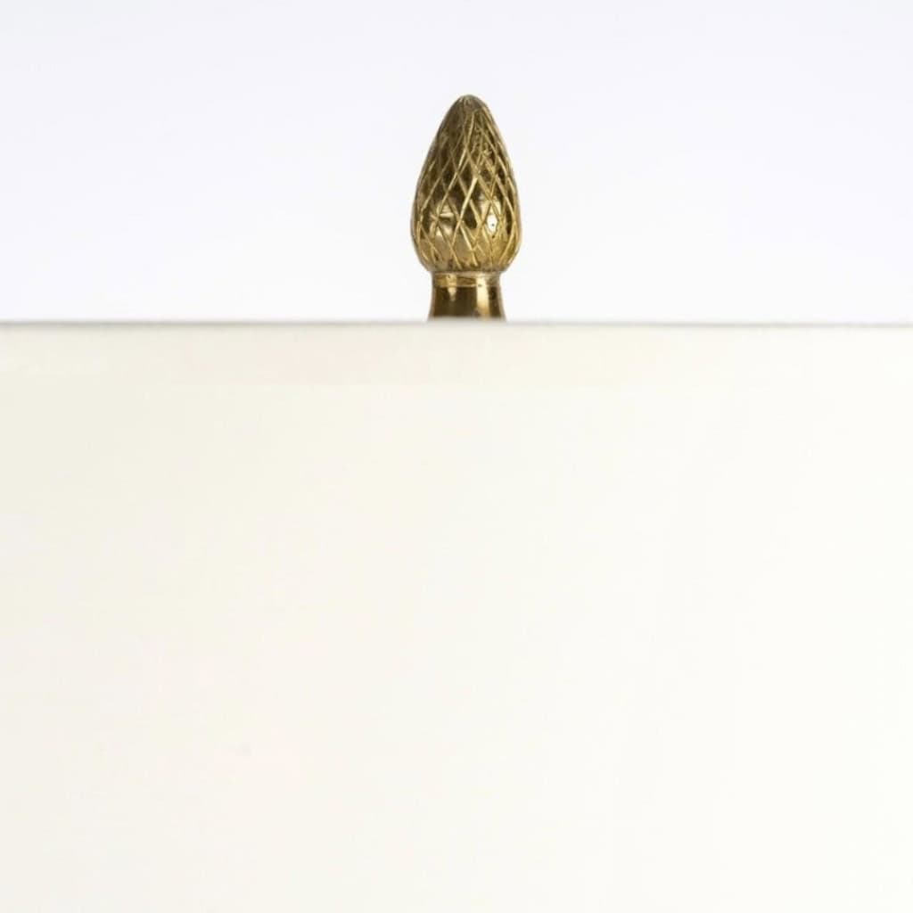 1970 Lampe de table modèle « Chardon » en bronze doré de Charles 6