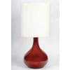 Lampe de table de 1970 en céramique émaillée de la Maison Roche 9