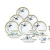 HERMÈS « LES TOUCANS » Six tasses à café 7