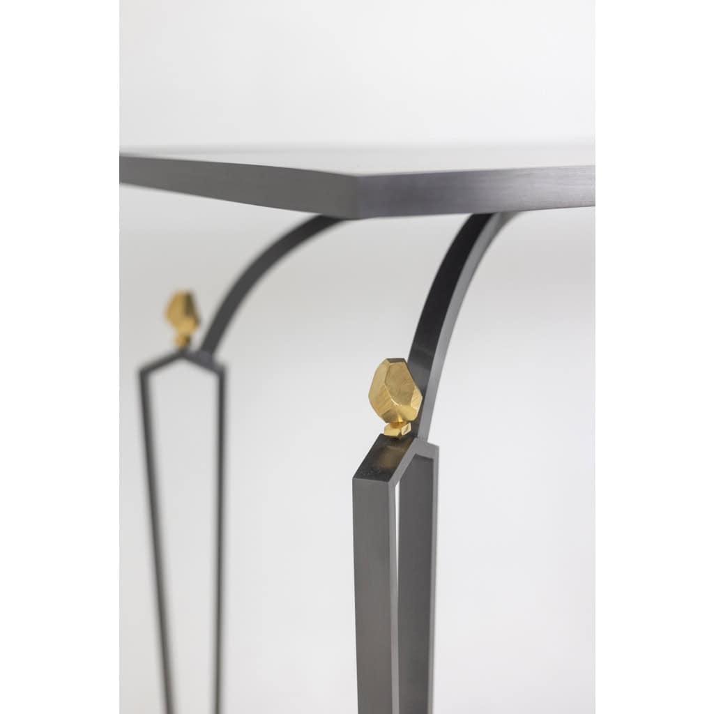 Paire de consoles modèle « R.Dubois ». Travail d’artisan d’art. LS63765002/2B 6