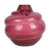 Lalique France – Vase Serpent Cristal Rouge Neuf En Coffret 10