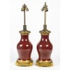 Paire De Lampes En Porcelaine De Chine , XIXème Siècle 7