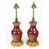 Paire De Lampes En Porcelaine De Chine , XIXème Siècle 10