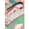 Toile peinte représentant des danseuses japonaises. Contemporain. LS63451098I 9