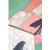 Toile peinte représentant des danseuses japonaises. Contemporain. LS63431089P 9