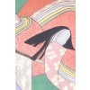 Toile peinte représentant des danseuses japonaises. Contemporain. LS63431089P 10