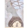 Toile peinte représentant une femme noble italienne. Contemporain. LS5526675T 9