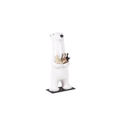 Valérie Courtet. Ours présentant 3 animaux. Contemporain. LS64211605M