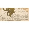Affiche Art Nouveau Originale, Alphonse Mucha, Salon des Cent, La Plume, Exposition, Femme, Nu, Cheveux, Chevelure, Décor, Flore, Fleurs, Etoile, Allégorie, Belle Epoque, 1896 13
