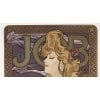 Affiche Art Nouveau, Alphonse Mucha, JOB, Femme, Cheveux, Chevelure, Cigarette, Tabac, Fumeur, Fumée, Cendre, Allégorie, Belle Epoque, 1896 10