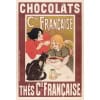 Affiche Originale, Théophile-Alexandre Steinlen, Compagnie Française des Chocolats et Thés, Boisson, Cacao, Chocolaterie, Chocolatier, Confiserie, Infusion, Lait, Animal, Chat, Félin, Femme, Tasse, Bol, 1895 10
