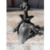 Pair of Art Nouveau candlesticks, spelter and bronze, 1900 18