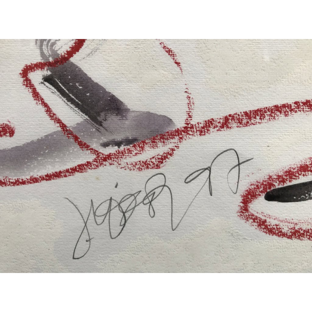 TEXIER Peinture Française Scène de corrida Technique mixte signée et datée 6