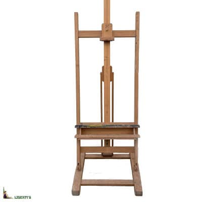 Grand chevalet d’atelier en hêtre Salers , haut. 92 cm, (Fin XXe) 3