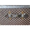 Malle Moynat à damiers, malle Moynat courrier 100 cm 31