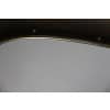Miroir mural moderniste des années 1950 en laiton et chrome, style Gio Ponti 21