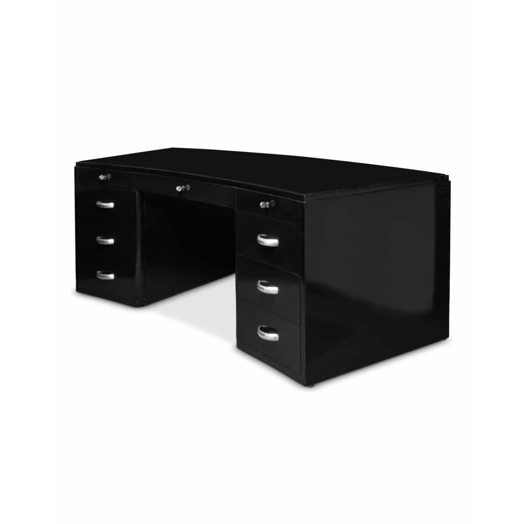 Jacques ADNET – Exceptionnel Bureau « Président » Art Déco et son fauteuil – 1936 4