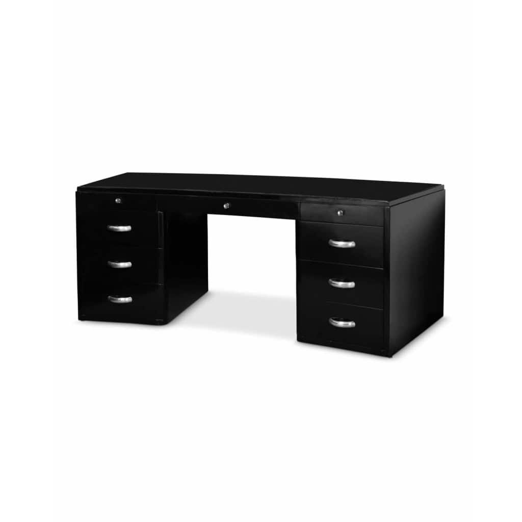 Jacques ADNET – Exceptionnel Bureau « Président » Art Déco et son fauteuil – 1936 6
