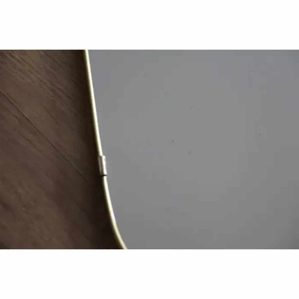Miroir asymétrique en laiton de style Gio Ponti, Italie du milieu du siècle dernier, 1950 8