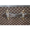 Malle Moynat à damiers, malle Moynat courrier 100 cm 28