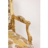 Fauteuil de style Louis XV, avec son dossier à la reine. Époque 1900-1950. LS5602435?M 21