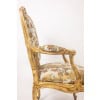 Fauteuil de style Louis XV, avec son dossier à la reine. Époque 1900-1950. LS5602435?M 30