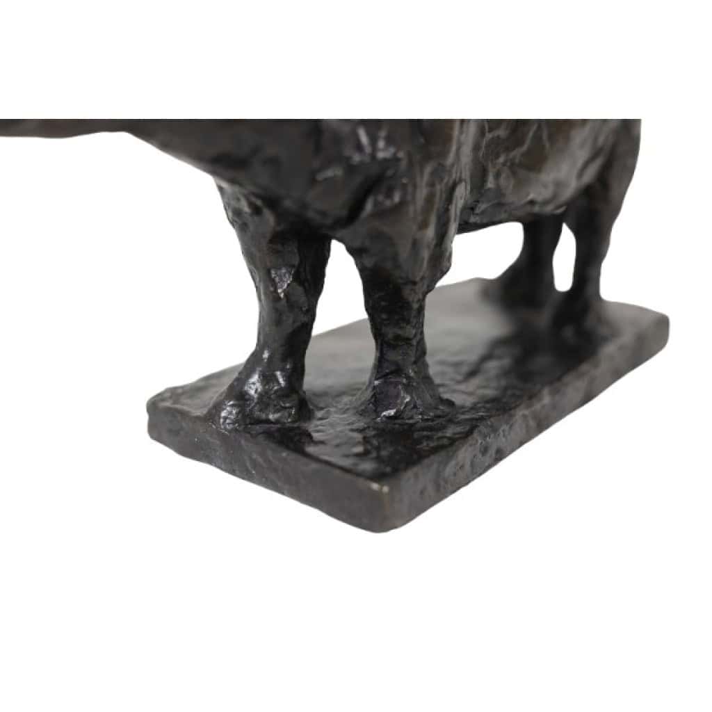 François Pompon. « Rhinocéros », bronze, tirage de 2006. LS63922109M 8